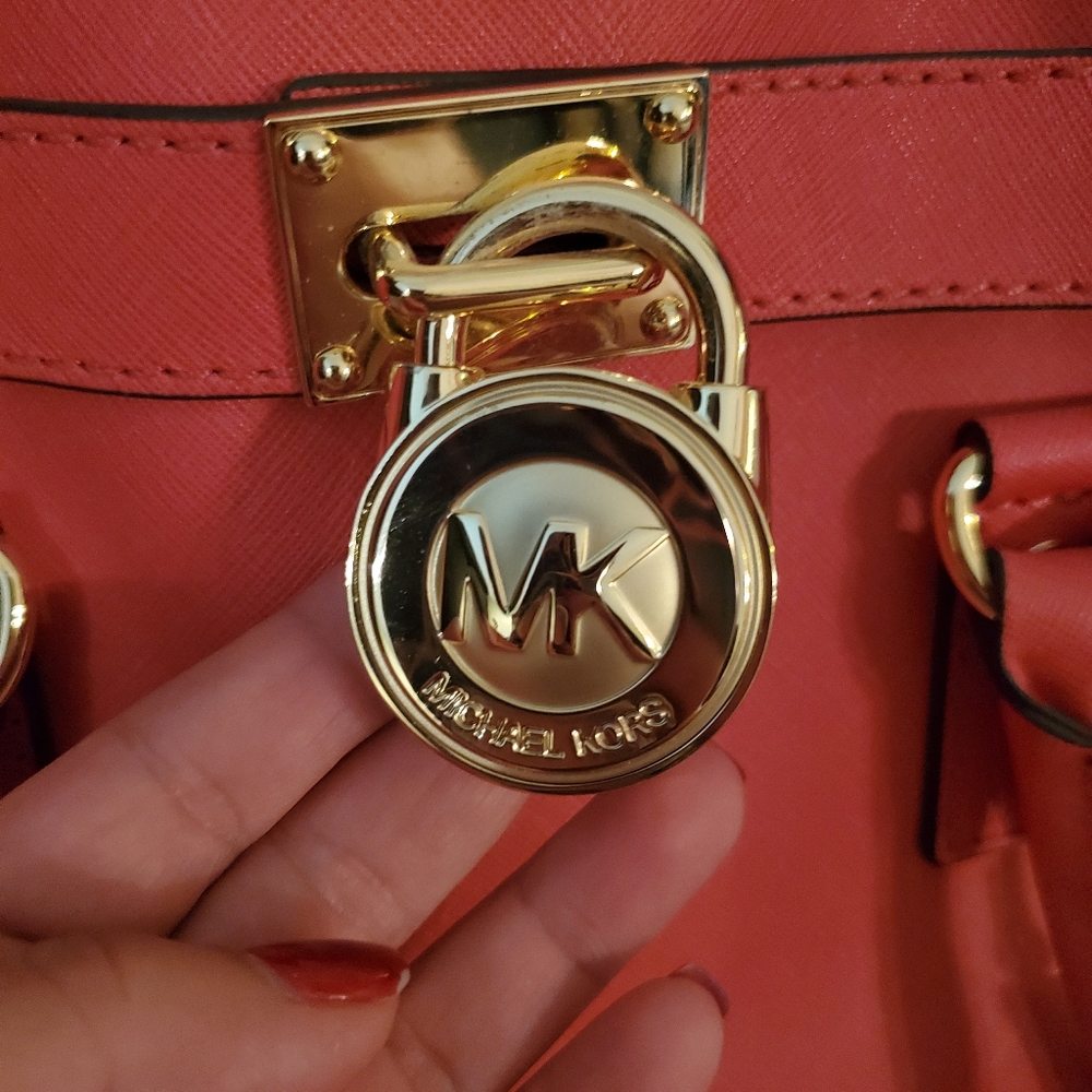 Michael Kors Hamilton EW East West Satchel - Picture 11 of 16